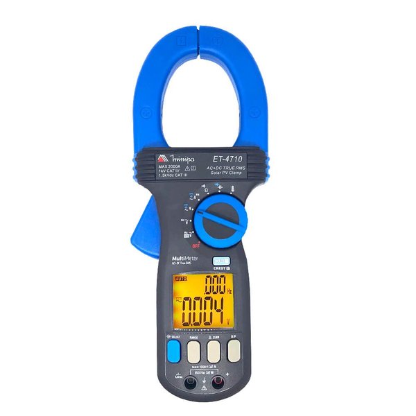 ET- 4710 | Alicate Amperímetro Para Painel Solar - Minipa.