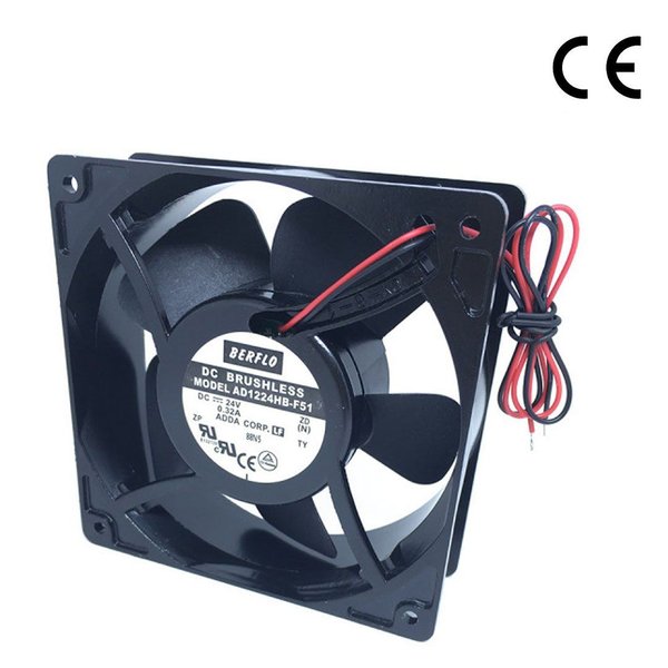 Mini Ventilador 120x120x38mm 24VDC Rolamento ADDA