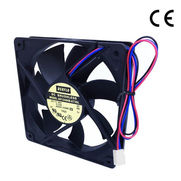 Mini Ventilador AD1248HB-A73 120X120X25mm 48VDC Rolamento