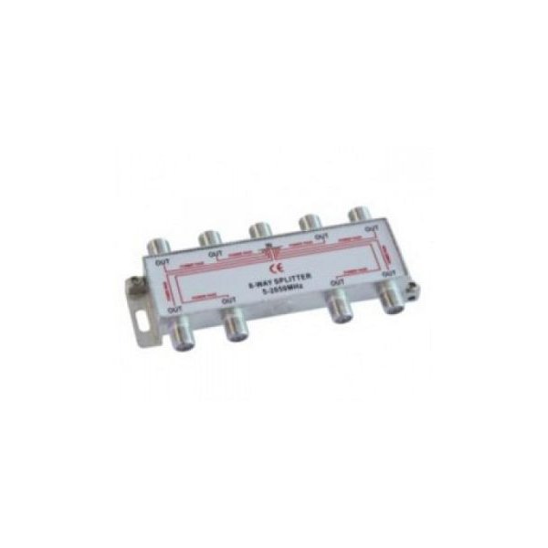 Divisor para Cabo Coaxial de 8 Vias | 5 á 2050 MHz