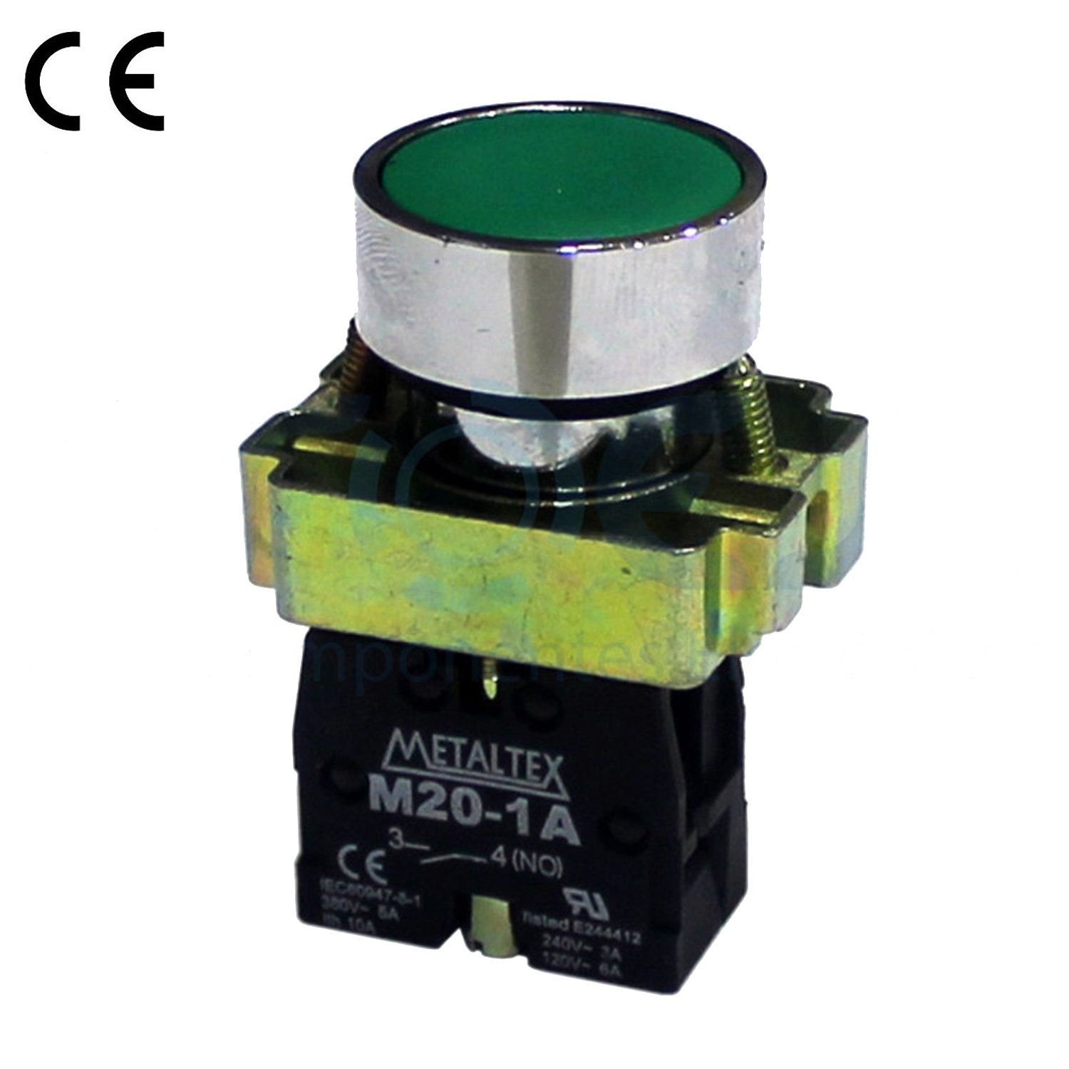 NP4-MD pulsante a testa di fungo illuminato IP40 Circuito di controllo NP4-MD pulsante a testa di fungo illuminato IP40 Circuito di controllo