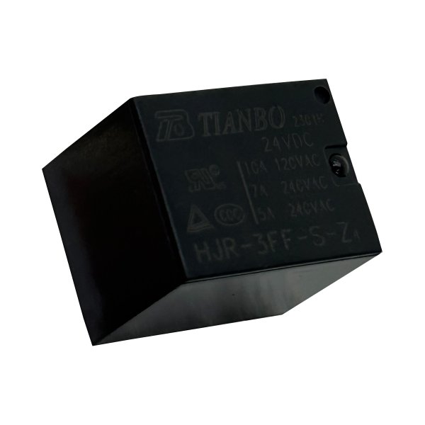 1PZ Relè TIANBO HJR 3FF S H 24VDC Relè di Alimentazione 10A 240VAC 4Pin