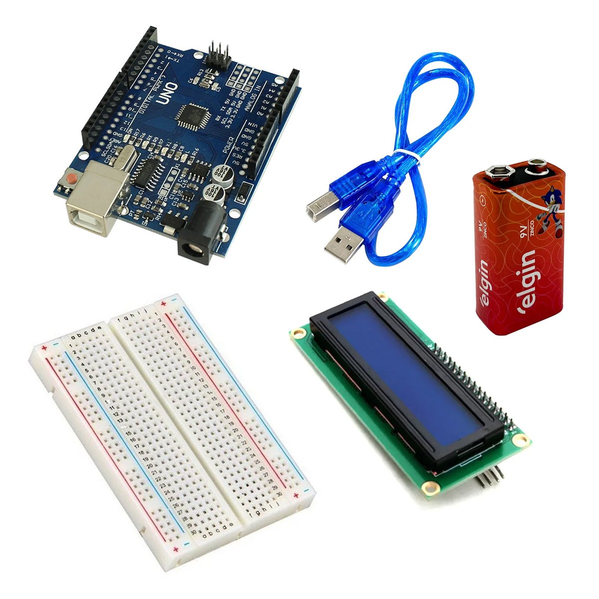KIT Eletrônica para Iniciantes - Minha Primeira Programação