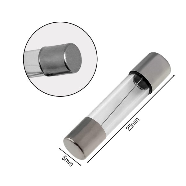 fusivel vidro 5x25 b