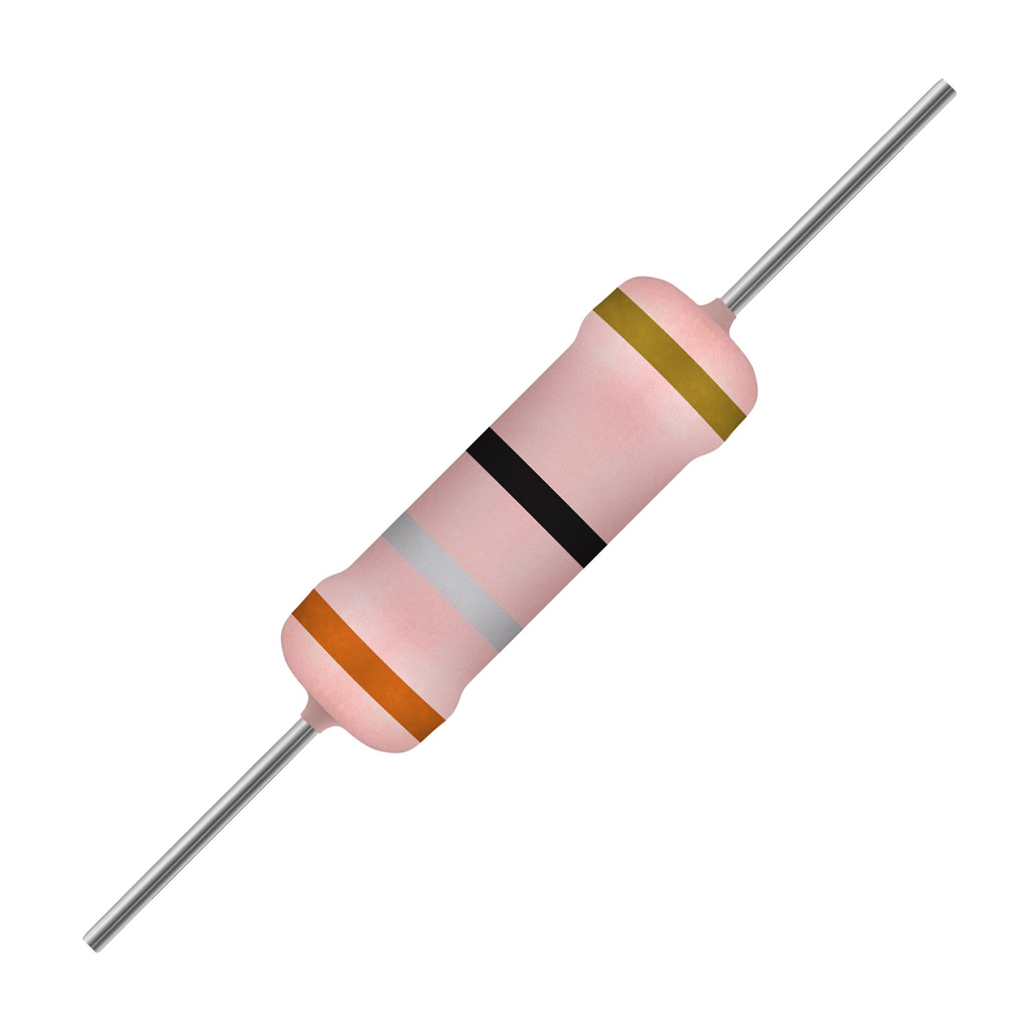 Resistor 39 Ohms com Potência 5W e Precisão de 5%