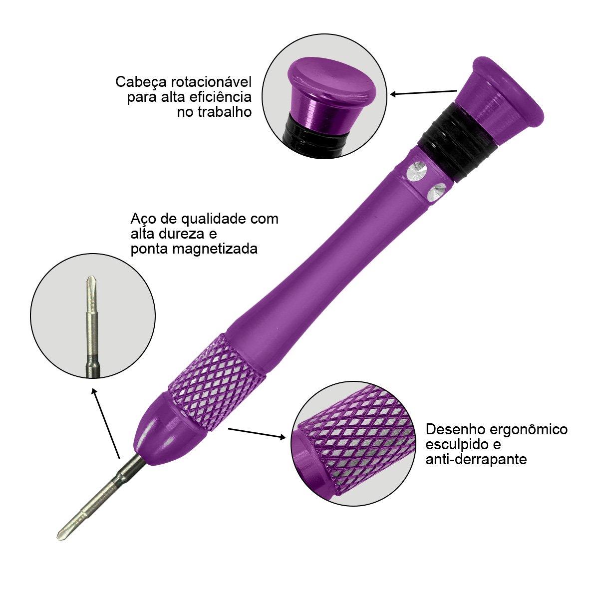 Chave Tri-Point 2,0 mm SO161-Y Solden