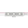 112397 3 modulo 7025 3 leds 12v lente branco quente
