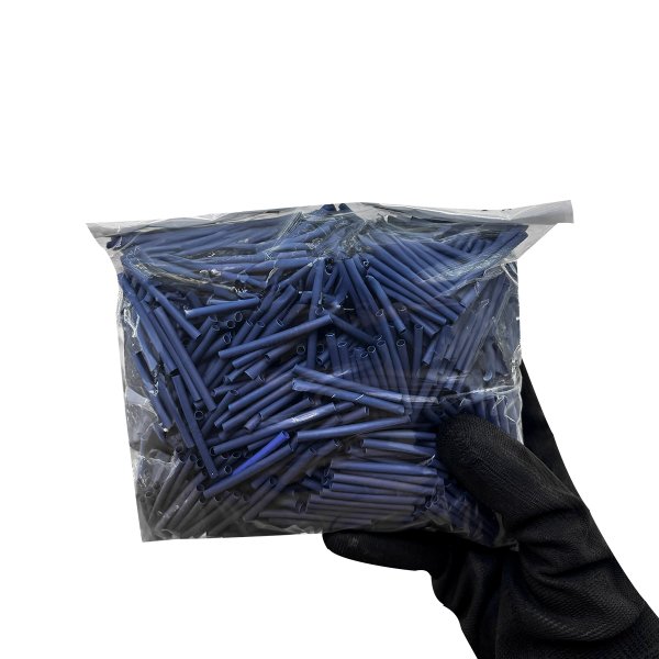 113265 kit 1740x espaguete termo retratil 2 0 mm azul 4cm