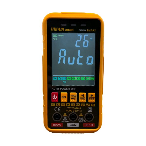 113266 multimetro digital hikari smart hm 6000