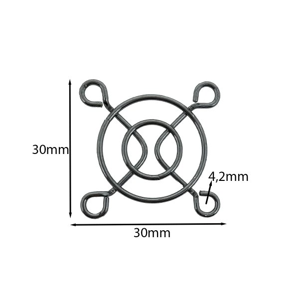 342060 grade metalica para ventilador 40x40