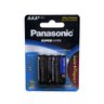 Pilha Super Hyper AAA Cartela com 8 | 1,5V | Panasonic