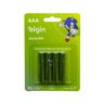 52058 pilha alcalina aaa 1 5v cartela com 4x elgin