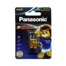 112998 pilha alcalina premium aaa 1 5v cartela com 2x panasonic