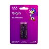5007 pilha recarregavel aaa 1 2v 1000ma cartela com 2x elgin