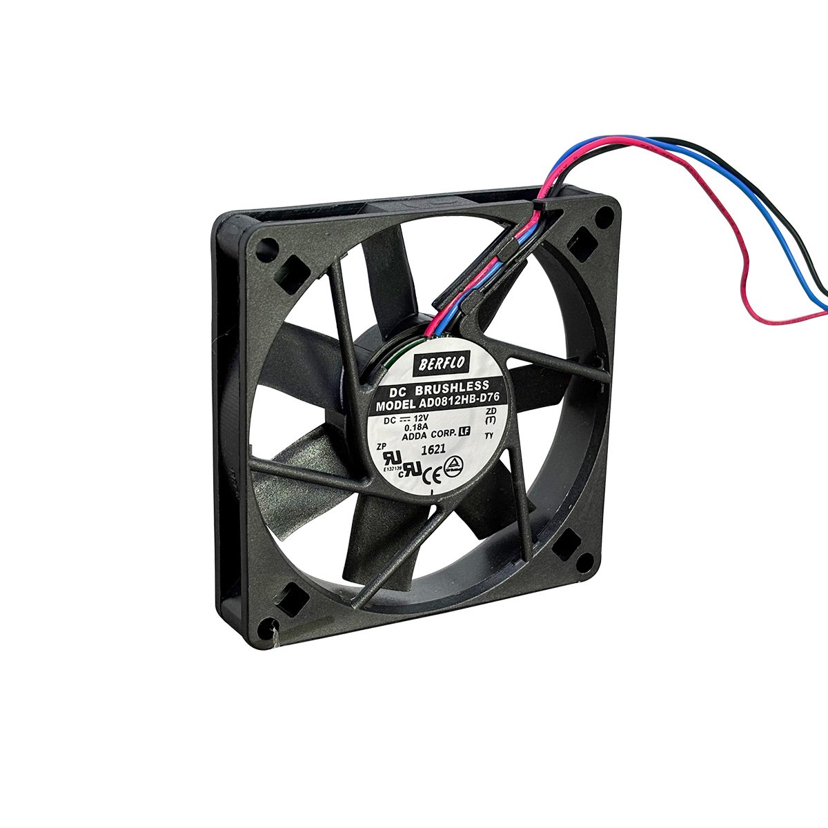 01 micro ventilador 80x80x15mm 12v 0 18a rolamento adda ad0812hb d76