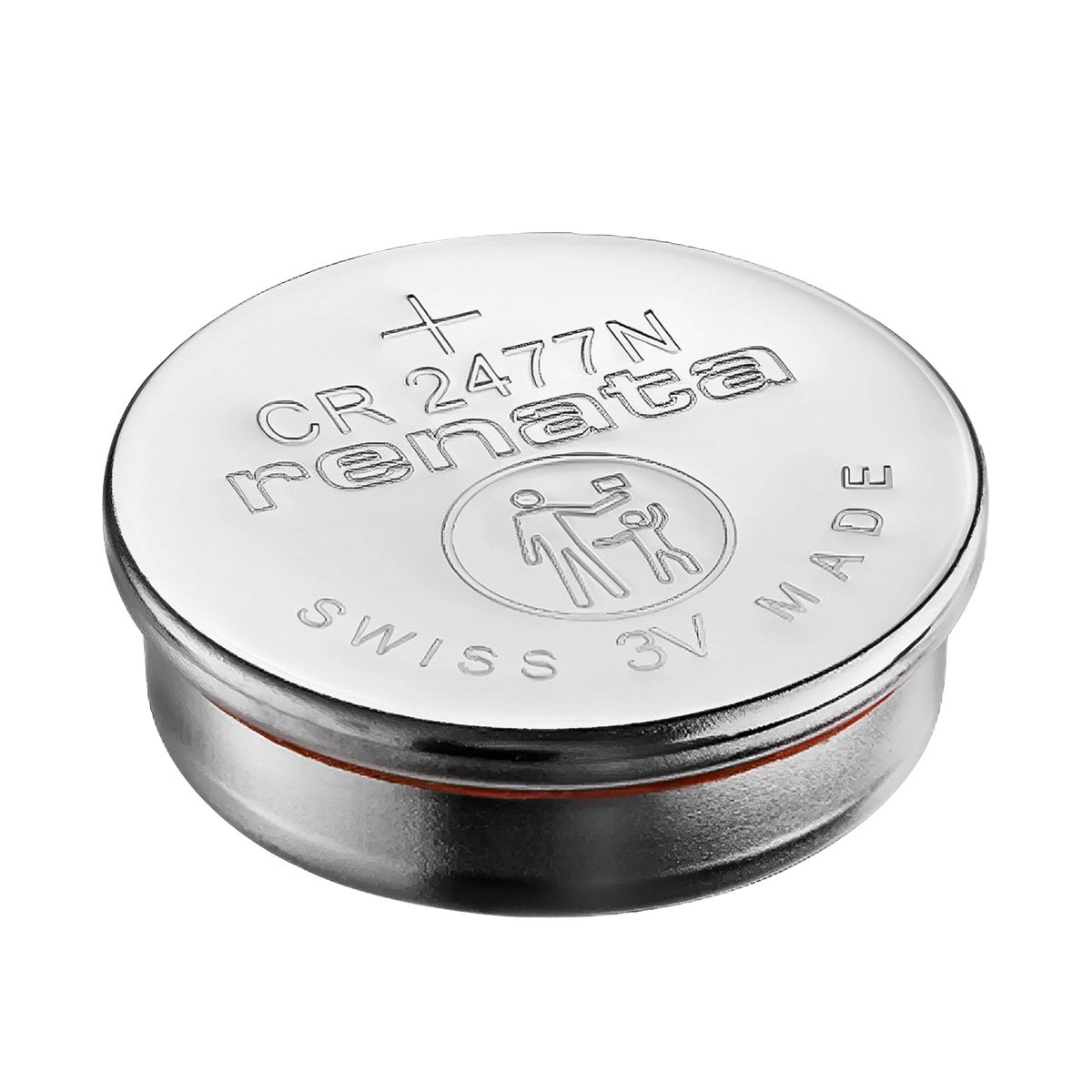 Bateria Renata CR2477N 3V Lithium 1000mAh Botão 24,5x7,5mm