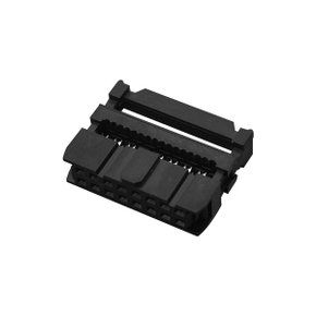 01 conector latch femea com aliviador 16 vias