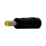 01 plug adaptador p4 femea 2 1x5 5mm para macho 1 7x4 8mm