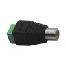 01 conector rca femea com borne kre 2 vias