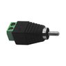 02 conector rca macho com borne kre