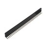 01 barra de pinos femea pci 1x40 passo 2 54mm 90o