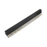 01 barra de pinos femea pci 2x40 passo 2 54mm 90