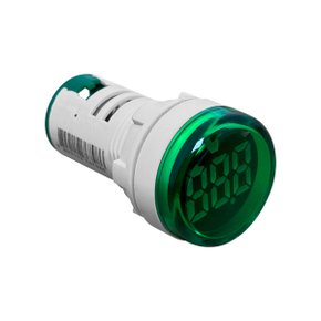 Voltímetro de Painel Digital IDR20V-R (22mm, 50 a 500VAC, Cor