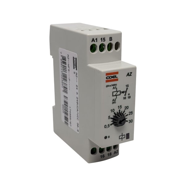 03 rele temporizador az wfs p retardo na desenergizacao ate 30s coel