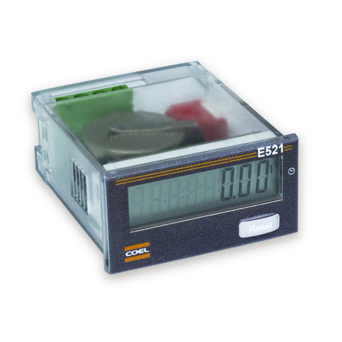 113645 b contador de pulso digital e521 d p c bat coel horimetro