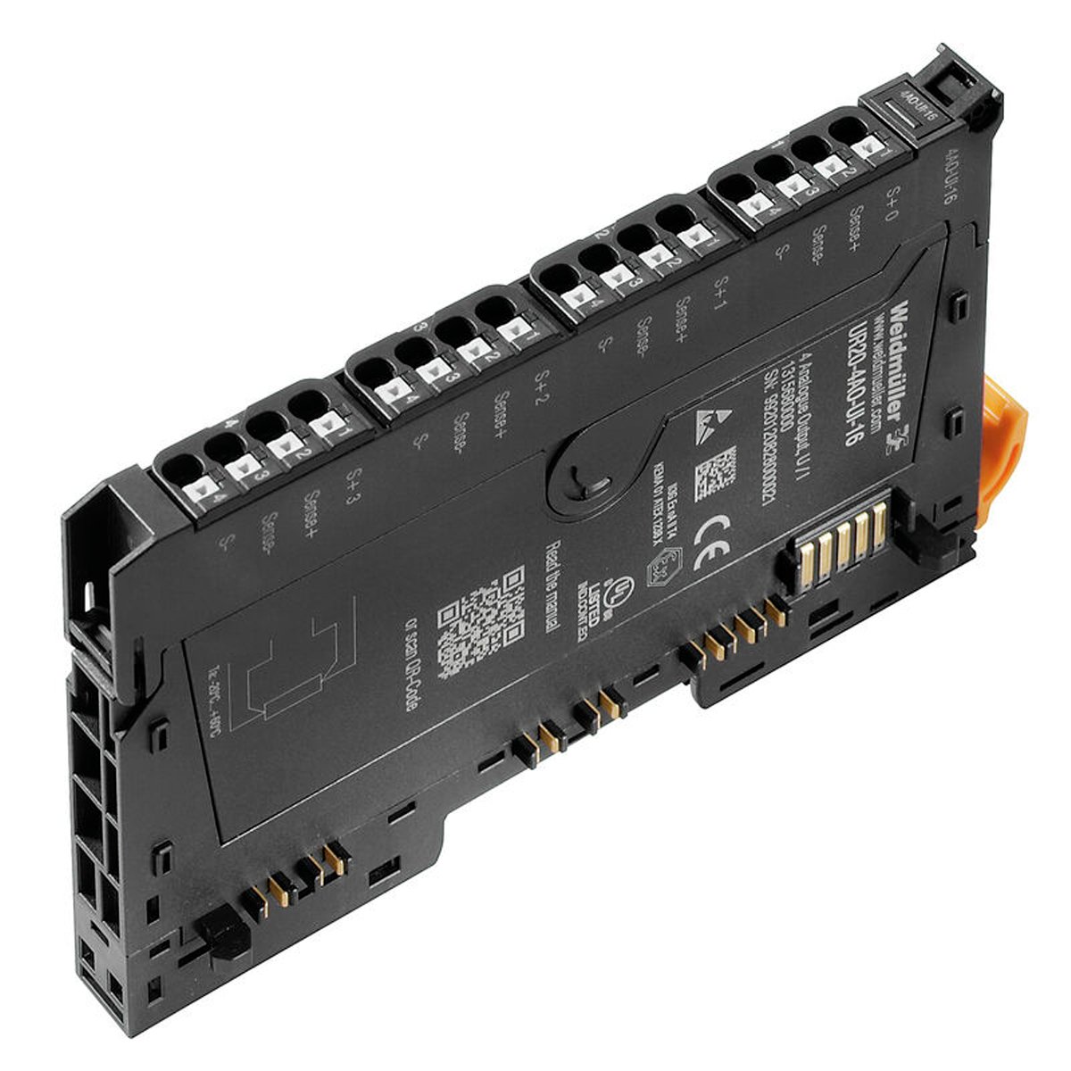114365 modulo saida analog ur20 4ao ui 16 4 canais 1315680000 weidmuller