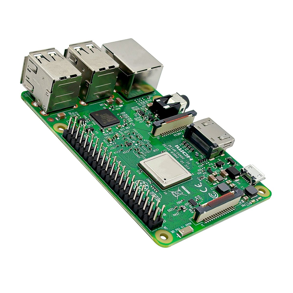 Raspberry Pi 3 Model B ディスプレイ付き Raspberry Pi 3 Model B Quad Core 1GB Wi-Fi Bluetooth