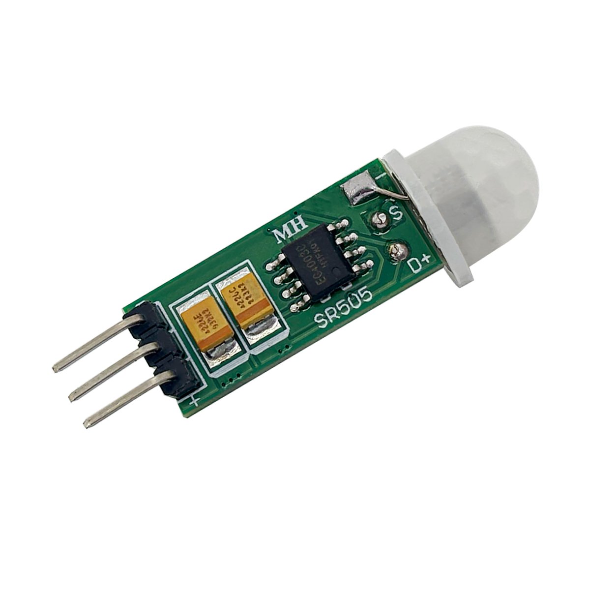114806 a sensor de movimento pir sr505 3 pinos grande 10x23mm